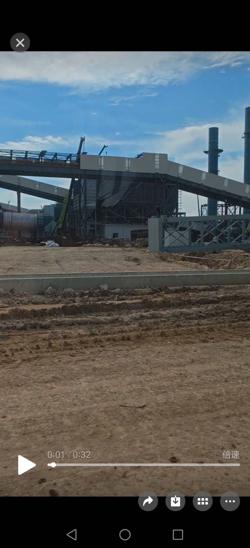 Plant conveyor gallery and facilities